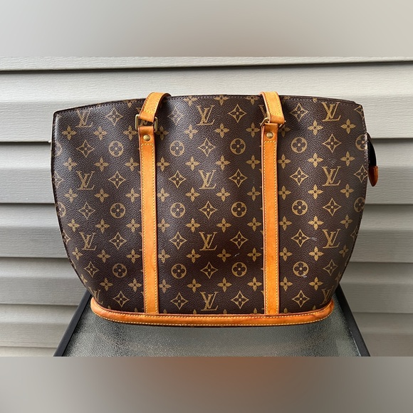 Authentic Louis Vuitton Vintage Monogram Canvas Babylone Tote - Picture 3 of 17